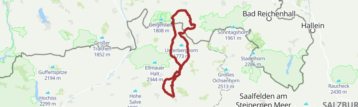 Route map: 12 Kleine Bayern-Runde